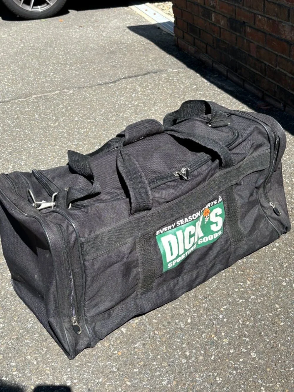 Dick's Sporting Goods Large Equipment Bag with Zippered Pockets